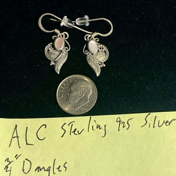 ALC Striking Moonstone & Sterling 925 Silver Dangle - Picture 9 of 9